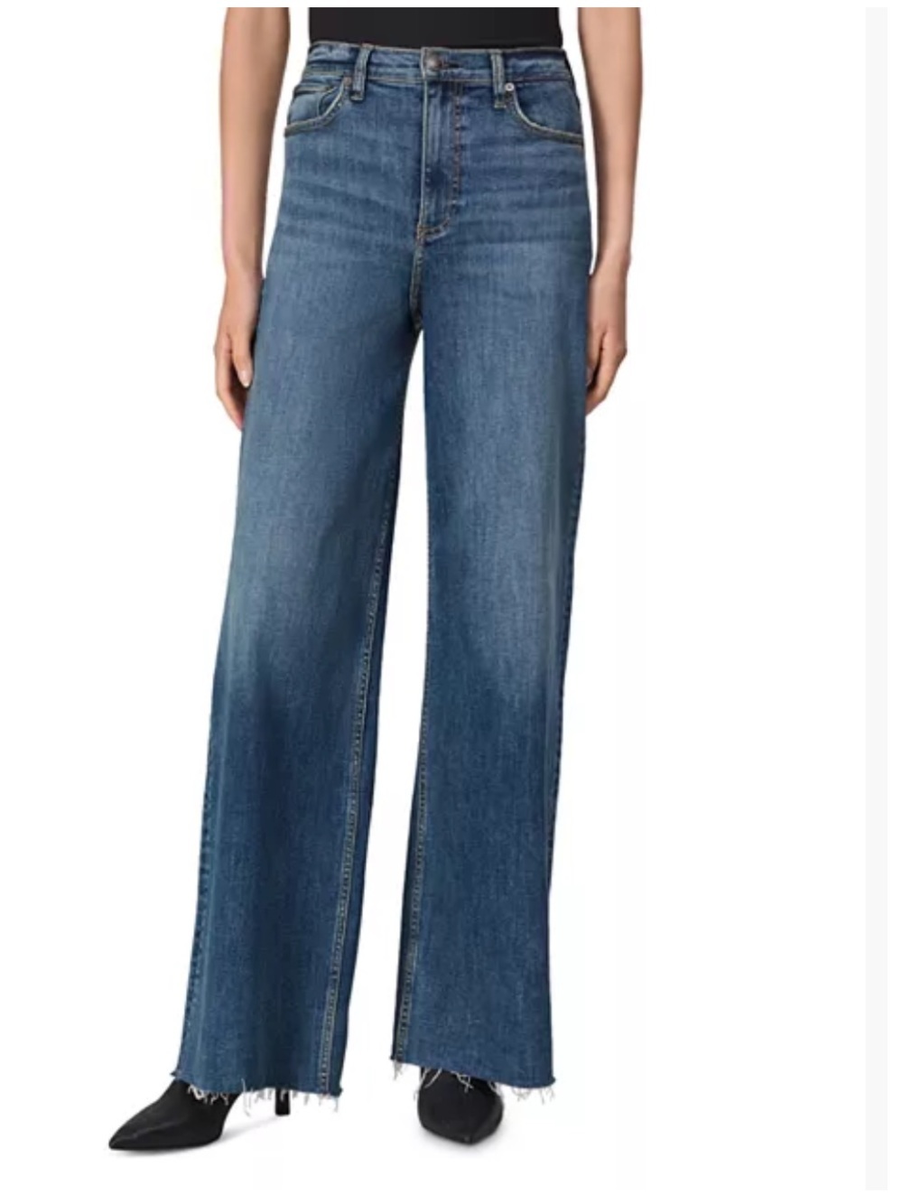 rag & bone Ultra High Rise Wide Leg Jeans
Size 26